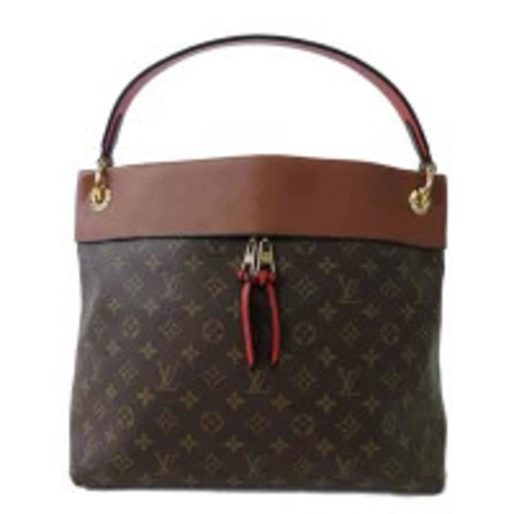LOUIS VUITTON Tuileries Hobo Monogram Brown